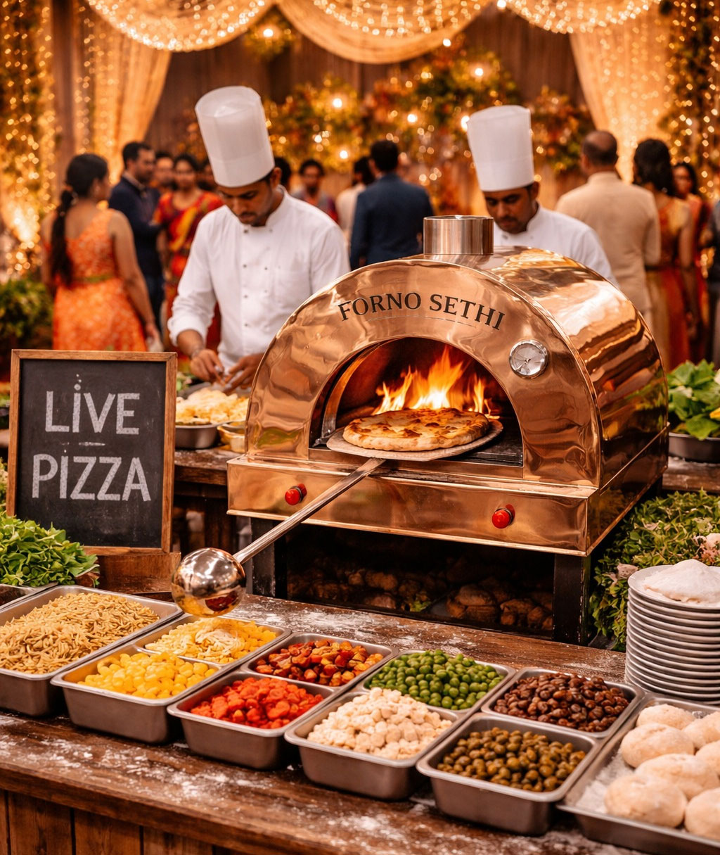Wood Fired Pizza Oven for Cloud Kitchen
