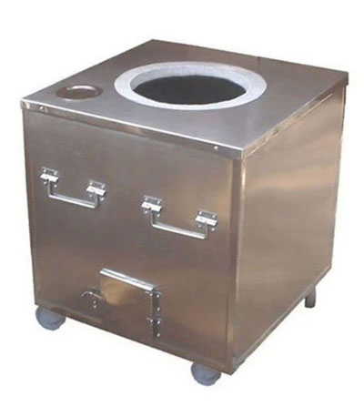 Commercial Stainless Steel Clay Tandoor